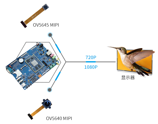 AM5718雙攝像頭