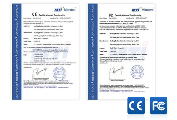 AM335通過(guò)CE FCC 認(rèn)證